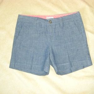EUC Merona chambray blue shorts size 2